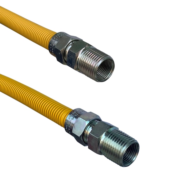 Jones Stephens 1/2in OD 3/8in ID X 12in Long, 3/8in Male Pipe Thread X 3/8in Male Pipe Thread G72102 - main